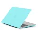 Matte Plastic Protective Case для Apple MacBook Air 13-inch (2018 / 2019) A1932; (2020) A2179; M1 (2020) A2337 - Бирюзовый - матовая пластиковая накладка / чехол с обеих сторон Matte Plastic Protective Case для Apple MacBook Air 13-inch (2018 / 2019) A1932; (2020) A2179; M1 (2020) A2337 - Бирюзовый - матовая пластиковая накладка / чехол с обеих сторон