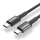 Kuulaa 2M Nylon Braided PD 60W TypeC to Type-C cable - Чёрный - USB-C дата кабель / провод для зарядки Kuulaa 2M Nylon Braided PD 60W TypeC to Type-C cable - Чёрный - USB-C дата кабель / провод для зарядки