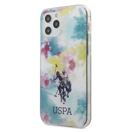 U.S. Polo Assn. Tie & Dye Collection Back Case USHCP12MPCUSML для Apple iPhone 12 / 12 Pro - Разноцветный - чехол-накладка из силикона и пластика / бампер-крышка U.S. Polo Assn. Tie & Dye Collection Back Case USHCP12MPCUSML для Apple iPhone 12 / 12 Pro - Разноцветный - чехол-накладка из силикона и пластика / бампер-крышка