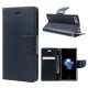 Mercury Bravo Flip Case для Samsung Galaxy Note 20 N980 - Синий - чехол-книжка со стендом / подставкой (кожаный чехол книжка, leather book wallet cover stand)