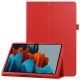 Litchi Texture Leather Stand Protective Case для Samsung Galaxy Tab S7 T870 / T875 / Tab S8 X700 / X706 - Красный - чехол-книжка со стендом / подставкой