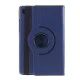 360 Rotary Litchi Skin Leather Cover w/ Stand priekš Samsung Galaxy Tab A7 T500 / T505 - Tumši Zils - sāniski atverams maciņš ar stendu 360 Rotary Litchi Skin Leather Cover w/ Stand priekš Samsung Galaxy Tab A7 T500 / T505 - Tumši Zils - sāniski atverams maciņš ar stendu