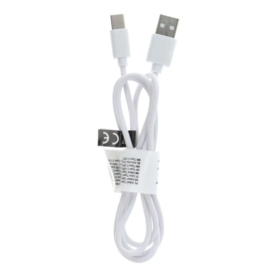 (8mm) Extra Long Tip 1M USB to Type-C cable priekš Blackberry, CAT, Ulefone - Balts - USB-C lādēšanas un datu kabelis / vads ar pagarinātu uzgali (8mm) Extra Long Tip 1M USB to Type-C cable priekš Blackberry, CAT, Ulefone - Balts - USB-C lādēšanas un datu kabelis / vads ar pagarinātu uzgali