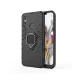 Defender Armor Back Case with Ring priekš Xiaomi Redmi 9A - Melns - triecienizturīgs silikona aizmugures apvalks ar gredzenu / bampers-vāciņš Defender Armor Back Case with Ring priekš Xiaomi Redmi 9A - Melns - triecienizturīgs silikona aizmugures apvalks ar gredzenu / bampers-vāciņš