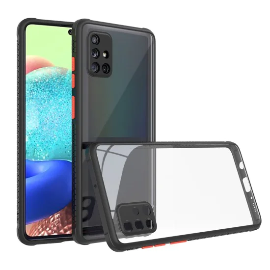 Defender Hybrid Back Case для Apple iPhone 7 / 8 / SE2 (2020) / SE3 (2022) - Чёрный - противоударная силиконовая накладка / бампер-крышка Defender Hybrid Back Case для Apple iPhone 7 / 8 / SE2 (2020) / SE3 (2022) - Чёрный - противоударная силиконовая накладка / бампер-крышка