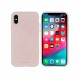 Mercury Silicone Case (Microfiber Soft Touch) для Apple iPhone 12 / 12 Pro - Розовый Песок - матовая силиконовая накладка / бампер-крышка