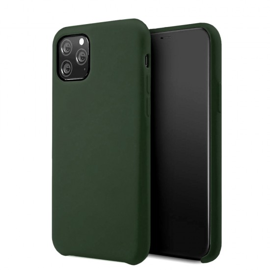 Vennus Silicone Lite Back Case priekš Samsung Galaxy A32 5G A326 - Tumši Zaļš - silikona aizmugures apvalks / bampers-vāciņš