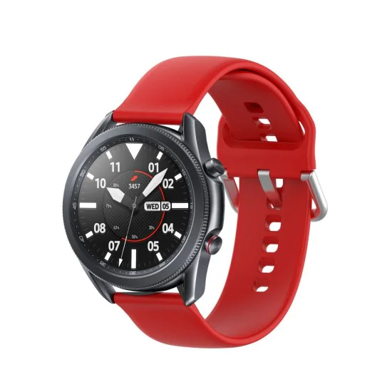 22mm Tech-Protect Icon Series Silicone Watchband Strap - Красный - силиконовый ремешок для часов 22mm Tech-Protect Icon Series Silicone Watchband Strap - Красный - силиконовый ремешок для часов