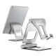 Tech-Protect Z10 Universal Stand Holder for Phone / Tablet 12 inch - Серебристый - Универсальная подставка / держатель на стол для телефона / планшета Tech-Protect Z10 Universal Stand Holder for Phone / Tablet 12 inch - Серебристый - Универсальная подставка / держатель на стол для телефона / планшета