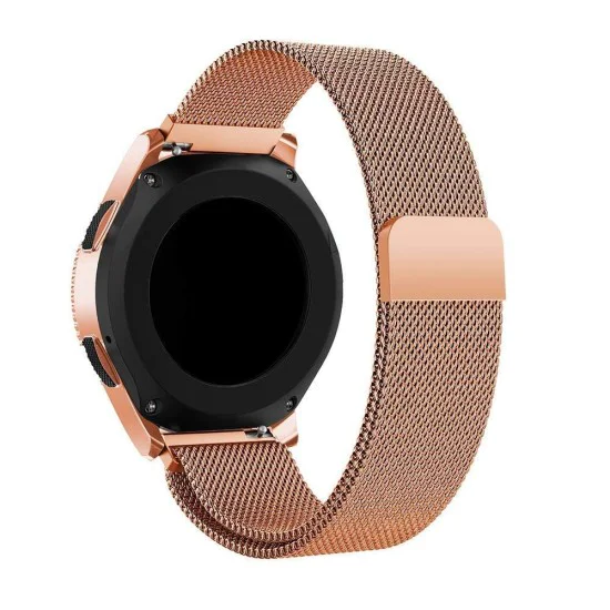 20mm Tech-Protect Magnetic Milanese Metal Watch Band - Zelts - siksniņa viedpulksteņiem no nerūsējoša tērauda ar magnētu 20mm Tech-Protect Magnetic Milanese Metal Watch Band - Zelts - siksniņa viedpulksteņiem no nerūsējoša tērauda ar magnētu