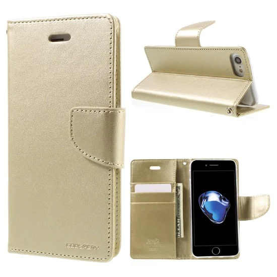 Mercury Bravo Flip Case для Apple iPhone 11 - Золотистый - чехол-книжка со стендом / подставкой Mercury Bravo Flip Case для Apple iPhone 11 - Золотистый - чехол-книжка со стендом / подставкой
