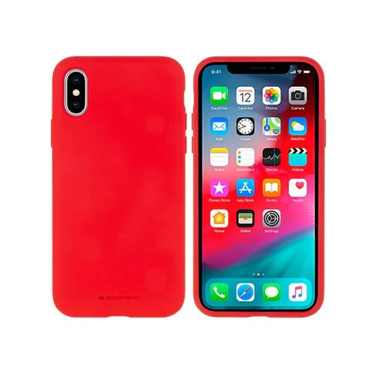 Mercury Silicone Case (Microfiber Soft Touch) для Samsung Galaxy A41 A415 - Красный - матовая силиконовая накладка / бампер (крышка чехол) Mercury Silicone Case (Microfiber Soft Touch) для Samsung Galaxy A41 A415 - Красный - матовая силиконовая накладка / бампер (крышка чехол)