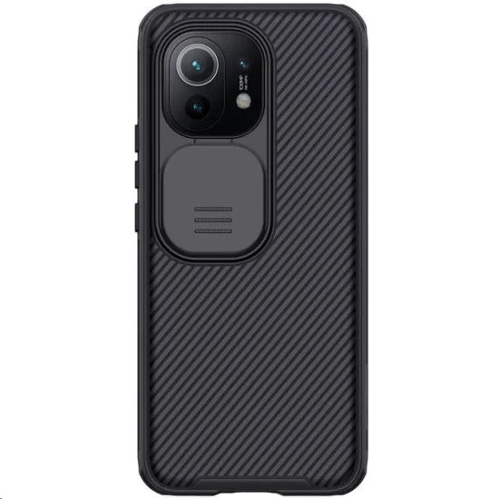 Nillkin CamShield Slide Camera Back Hard Case Cover для Xiaomi Mi 11 - Чёрный - пластиковая накладка / бампер с защитным механизмом для камеры Nillkin CamShield Slide Camera Back Hard Case Cover для Xiaomi Mi 11 - Чёрный - пластиковая накладка / бампер с защитным механизмом для камеры