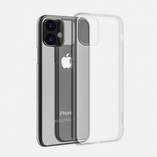 NXE Soft TPU Shell Back Case priekš Apple iPhone 11 - Caurspīdīgs - silikona aizmugures apvalks / bampers-vāciņš