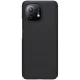 Nillkin Super Frosted Shield Matte PC Mobile Cover priekš Xiaomi Mi 11 - Melns - plastikas aizmugures apvalks / bampers-vāciņš Nillkin Super Frosted Shield Matte PC Mobile Cover priekš Xiaomi Mi 11 - Melns - plastikas aizmugures apvalks / bampers-vāciņš