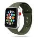 Tech-Protect Silicone Watch Band priekš Apple Watch 38 / 40 / 41 mm - Haki - silikona siksniņa viedpulksteņiem Tech-Protect Silicone Watch Band priekš Apple Watch 38 / 40 / 41 mm - Haki - silikona siksniņa viedpulksteņiem