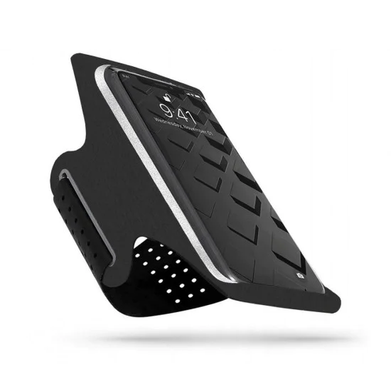 Tech-Protect G10 Universal Sport Armband priekš viedtālruņiem ar 6.5-inch ekrānu - Melns - Universāls maks ietvars - Sporta futlāris rokas aproce fitnesam saite Tech-Protect G10 Universal Sport Armband priekš viedtālruņiem ar 6.5-inch ekrānu - Melns - Universāls maks ietvars - Sporta futlāris rokas aproce fitnesam saite