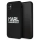 Karl Lagerfeld Silicone Stack Logo series Back Case KLHCP12MSLKLRBK priekš Apple iPhone 12 / 12 Pro - Melns - silikona aizmugures apvalks / maciņš Karl Lagerfeld Silicone Stack Logo series Back Case KLHCP12MSLKLRBK priekš Apple iPhone 12 / 12 Pro - Melns - silikona aizmugures apvalks / maciņš
