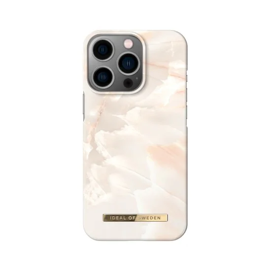 iDeal of Sweden Fashion SS21 Back Case priekš Apple iPhone 13 Pro - Rose Pearl Marble - plastikāta aizmugures apvalks ar iebūvētu metālisku plāksni / bampers-vāciņš iDeal of Sweden Fashion SS21 Back Case priekš Apple iPhone 13 Pro - Rose Pearl Marble - plastikāta aizmugures apvalks ar iebūvētu metālisku plāksni / bampers-vāciņš