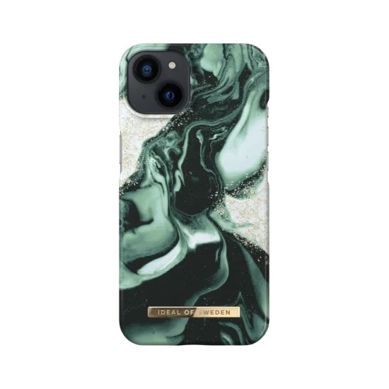 iDeal of Sweden Fashion AW21 Back Case priekš Apple iPhone 13 - Golden Olive Marble - plastikāta aizmugures apvalks ar iebūvētu metālisku plāksni / bampers-vāciņš iDeal of Sweden Fashion AW21 Back Case priekš Apple iPhone 13 - Golden Olive Marble - plastikāta aizmugures apvalks ar iebūvētu metālisku plāksni / bampers-vāciņš
