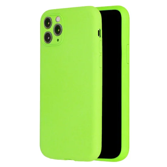 Vennus Silicone Lite Back Case для Apple iPhone 13 mini - Светло Зелёный - силиконовый чехол-накладка / бампер-крышка Vennus Silicone Lite Back Case для Apple iPhone 13 mini - Светло Зелёный - силиконовый чехол-накладка / бампер-крышка