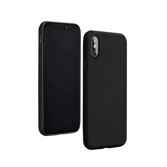 Forcell Silicone Lite Back Case для Apple iPhone 13 - Чёрный - матовая силиконовая накладка / бампер-крышка Forcell Silicone Lite Back Case для Apple iPhone 13 - Чёрный - матовая силиконовая накладка / бампер-крышка