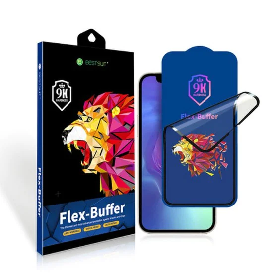 Bestsuit 5D Flex-Buffer Hybrid Antibacterial Tempered Glass для Apple iPhone 11 Pro / X / XS - гибридное антибактериальное защитное стекло / антиударная плёнка Bestsuit 5D Flex-Buffer Hybrid Antibacterial Tempered Glass для Apple iPhone 11 Pro / X / XS - гибридное антибактериальное защитное стекло / антиударная плёнка