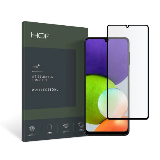 Hofi Premium Pro/ 9H Full Glue Tempered Glass Screen Protector priekš Samsung Galaxy A22 4G A225 - Ekrāna Aizsargstikls / Bruņota Stikla Aizsargplēve Hofi Premium Pro/ 9H Full Glue Tempered Glass Screen Protector priekš Samsung Galaxy A22 4G A225 - Ekrāna Aizsargstikls / Bruņota Stikla Aizsargplēve