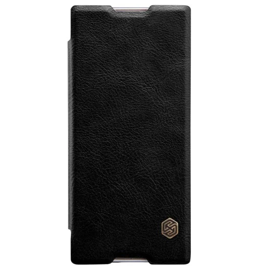 NILLKIN Qin Series Leather Flip Case для Sony Xperia XA1 G3116 / G3121 - Черный - чехол-книжка (кожаный чехол книжка, leather book wallet case cover) NILLKIN Qin Series Leather Flip Case для Sony Xperia XA1 G3116 / G3121 - Черный - чехол-книжка (кожаный чехол книжка, leather book wallet case cover)