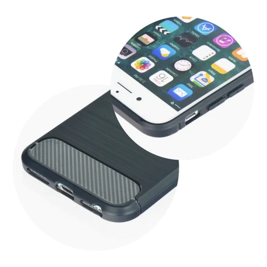Simple Carbon TPU Back Phone Case для Xiaomi Redmi 4X - Graphite - противоударная силиконовая накладка / бампер Simple Carbon TPU Back Phone Case для Xiaomi Redmi 4X - Graphite - противоударная силиконовая накладка / бампер