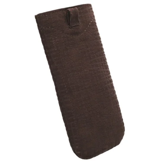 Krusell Visby Pouch 3XL (138x72x10mm) - Коричневый - универсальный чехол кармашек (pouch cover, чехольчик карман, universal case) Krusell Visby Pouch 3XL (138x72x10mm) - Коричневый - универсальный чехол кармашек (pouch cover, чехольчик карман, universal case)