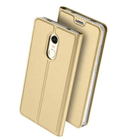 Dux Ducis Skin Pro series для Xiaomi Redmi Note 5A - Золото - чехол-книжка с магнитом и стендом / подставкой (кожаный чехол-книжка, leather book wallet case cover stand) Dux Ducis Skin Pro series для Xiaomi Redmi Note 5A - Золото - чехол-книжка с магнитом и стендом / подставкой (кожаный чехол-книжка, leather book wallet case cover stand)