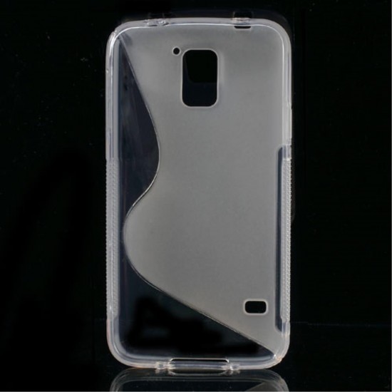 Telone Back S-Case Samsung Galaxy Trend 2 G313 / V Duos / Trend 2 Lite G318 - Caurspīdīgs - silikona apvalks (bampers, vāciņš, slim TPU silicone case cover, bumper)