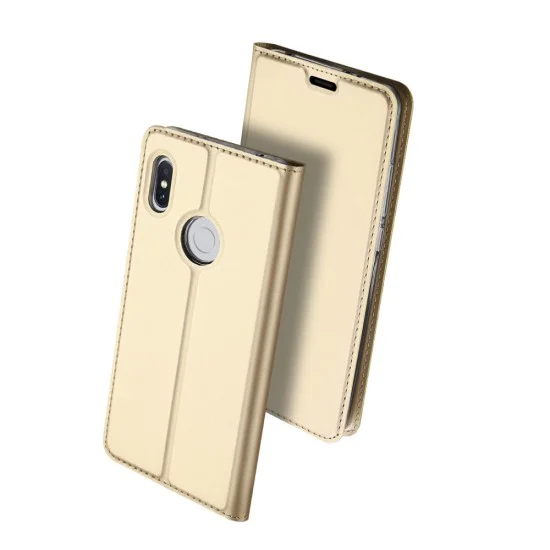 Dux Ducis Skin Pro series для Xiaomi Redmi S2 - Золотистый - чехол-книжка с магнитом и стендом / подставкой (кожаный чехол-книжка, leather book wallet case cover stand) Dux Ducis Skin Pro series для Xiaomi Redmi S2 - Золотистый - чехол-книжка с магнитом и стендом / подставкой (кожаный чехол-книжка, leather book wallet case cover stand)