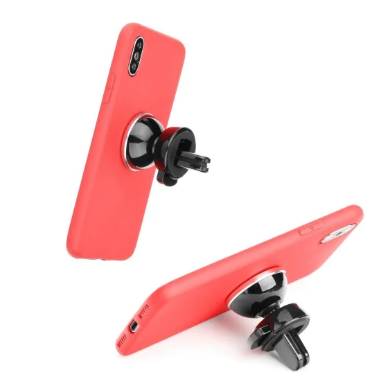 Forcell Soft Magnet Case (Microfiber) для Xiaomi Mi A2 Lite / Redmi 6 Pro - Красный - матовая силиконовая накладка / бампер с металлической пластиной (крышка чехол, slim TPU silicone cover shell) Forcell Soft Magnet Case (Microfiber) для Xiaomi Mi A2 Lite / Redmi 6 Pro - Красный - матовая силиконовая накладка / бампер с металлической пластиной (крышка чехол, slim TPU silicone cover shell)