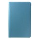 360 Rotary Litchi Skin Leather Cover w/ Stand for Samsung Galaxy Tab A 10.5 (2018) T590 / T595 - Светло синий - чехол-книжка со стендом / подставкой (кожаный чехол-книжка, leather book wallet case)