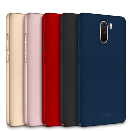 MOFI Shield Slim Plastic Phone Casing priekš Xiaomi Pocophone F1 - Melns - matēts plastikas aizmugures apvalks (bampers, vāciņš, slim silicone cover shell, bumper) MOFI Shield Slim Plastic Phone Casing priekš Xiaomi Pocophone F1 - Melns - matēts plastikas aizmugures apvalks (bampers, vāciņš, slim silicone cover shell, bumper)