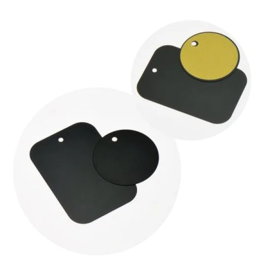 Badge for magnet car holder - Чёрный - Универсальные металлические пластины для магнитных держателей 2шт. Badge for magnet car holder - Чёрный - Универсальные металлические пластины для магнитных держателей 2шт.