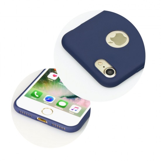Forcell Soft Back Case priekš Huawei Mate 20 Pro - Tumši Zils - matēts silikona apvalks (bampers, vāciņš, slim TPU silicone cover shell, bumper)