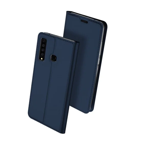 Dux Ducis Skin Pro series для Samsung Galaxy A9 (2018) A920 - Тёмно Синий - чехол-книжка с магнитом и стендом / подставкой (кожаный чехол-книжка, leather book wallet case cover stand) Dux Ducis Skin Pro series для Samsung Galaxy A9 (2018) A920 - Тёмно Синий - чехол-книжка с магнитом и стендом / подставкой (кожаный чехол-книжка, leather book wallet case cover stand)