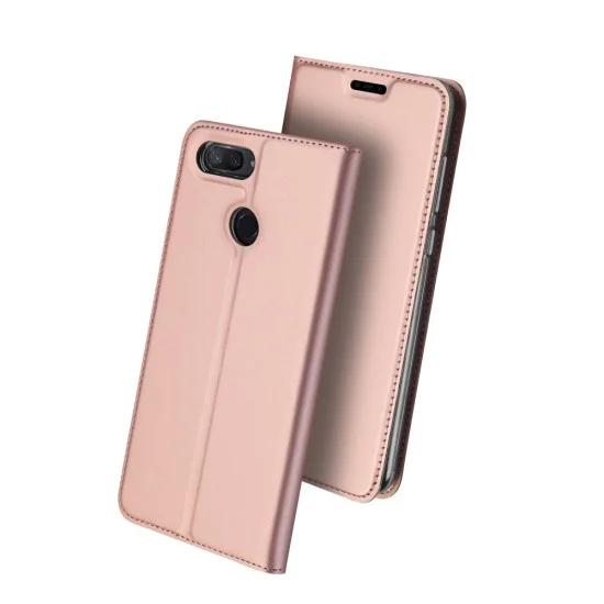 Dux Ducis Skin Pro series для Xiaomi Mi 8 Lite - Розовое Золото - чехол-книжка с магнитом и стендом / подставкой (кожаный чехол-книжка, leather book wallet case cover stand) Dux Ducis Skin Pro series для Xiaomi Mi 8 Lite - Розовое Золото - чехол-книжка с магнитом и стендом / подставкой (кожаный чехол-книжка, leather book wallet case cover stand)