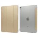 Tri-fold PU Smart Auto Wake/Sleep Leather Case priekš Apple iPad Pro 11 (2018) / Air 4 (2020) / Air 5 (2022) - Zelts - sāniski atverams maciņš Tri-fold PU Smart Auto Wake/Sleep Leather Case priekš Apple iPad Pro 11 (2018) / Air 4 (2020) / Air 5 (2022) - Zelts - sāniski atverams maciņš