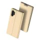 Dux Ducis Skin Pro series priekš Samsung Galaxy Note 10 Plus N975 / 5G N976 - Zelts - sāniski atverams maciņš ar stendu (ādas maks, grāmatiņa, leather book wallet case cover stand) Dux Ducis Skin Pro series priekš Samsung Galaxy Note 10 Plus N975 / 5G N976 - Zelts - sāniski atverams maciņš ar stendu (ādas maks, grāmatiņa, leather book wallet case cover stand)