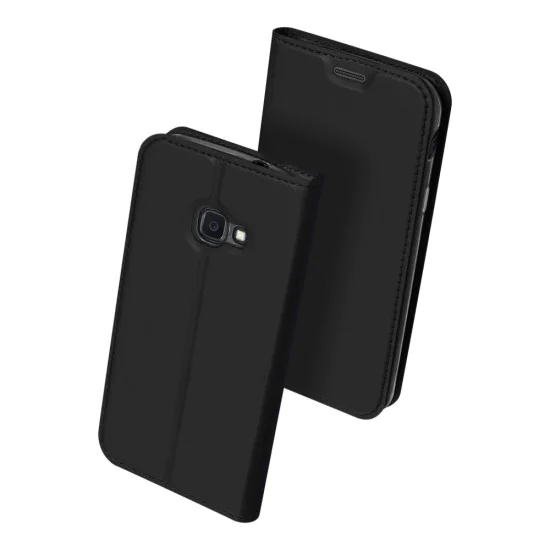 Dux Ducis Skin Pro series для Samsung Galaxy XCover 4 G390 / XCover 4s / 4s EE G398 - Чёрный - чехол-книжка с магнитом и стендом / подставкой Dux Ducis Skin Pro series для Samsung Galaxy XCover 4 G390 / XCover 4s / 4s EE G398 - Чёрный - чехол-книжка с магнитом и стендом / подставкой