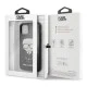 Karl Lagerfeld Iconic Karl Glitter series Back Case KLHCN65DLFKBK для Apple iPhone 11 Pro Max - Чёрный - чехол-накладка из силикона и пластика Karl Lagerfeld Iconic Karl Glitter series Back Case KLHCN65DLFKBK для Apple iPhone 11 Pro Max - Чёрный - чехол-накладка из силикона и пластика