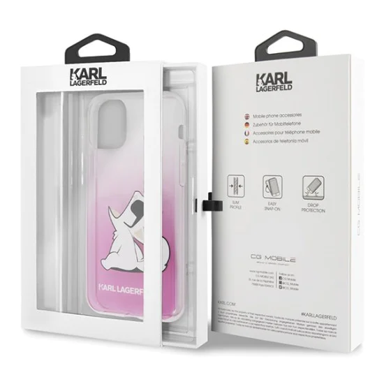 Karl Lagerfeld Choupette Fun series Back Case KLHCN61CFNRCPI для Apple iPhone 11 - Розовый - силиконовый чехол-накладка Karl Lagerfeld Choupette Fun series Back Case KLHCN61CFNRCPI для Apple iPhone 11 - Розовый - силиконовый чехол-накладка