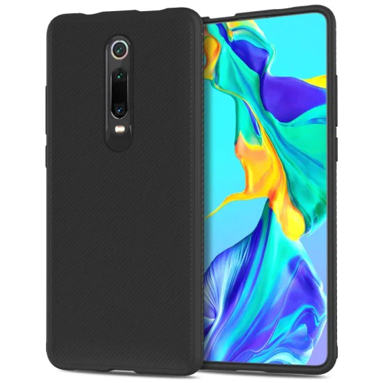 Twill Texture Silicone Mobile Phone Cover Shell priekš Xiaomi Mi 9T / Mi 9T Pro - Melns - triecienizturīgs silikona aizmugures apvalks (bampers, vāciņš, slim TPU silicone case shell cover, bumper) Twill Texture Silicone Mobile Phone Cover Shell priekš Xiaomi Mi 9T / Mi 9T Pro - Melns - triecienizturīgs silikona aizmugures apvalks (bampers, vāciņš, slim TPU silicone case shell cover, bumper)