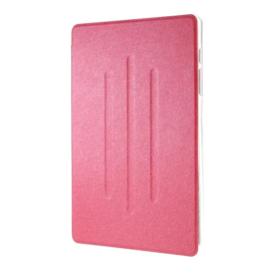 Silk Texture Stand Leather Tablet Protective Case для Samsung Galaxy Tab S6 T860 / T865 - Красный - чехол-книжка со стендом / подставкой Silk Texture Stand Leather Tablet Protective Case для Samsung Galaxy Tab S6 T860 / T865 - Красный - чехол-книжка со стендом / подставкой