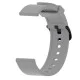 20mm Soft Silicone Wrist Strap - Серый - силиконовый ремешок для часов 20mm Soft Silicone Wrist Strap - Серый - силиконовый ремешок для часов