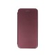 Smart Diva priekš Samsung Galaxy A51 A515 - Bordo - sāniski atverams maciņš ar stendu (ādas maks, grāmatiņa, leather book wallet case cover stand)